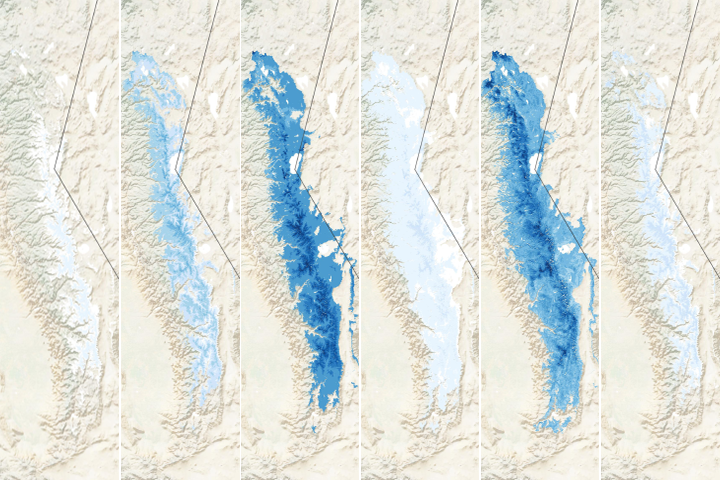 Thin Snow Cover in the Sierra Nevada