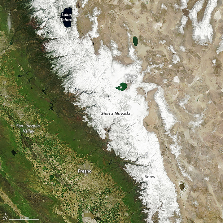 A Boom Year for Sierra Nevada Snow
